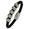 KISMA Schmuck Armband Edelstahl Stahlarmband schwarz KIA0130-002-21