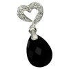 KISMA Schmuck Anhnger fr Ketten Onix Sterling Silber 925 KIH0108-021